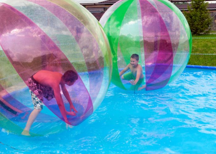 water zorbing