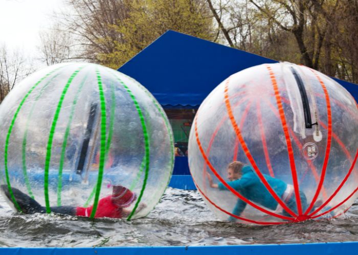 evolution of zorbing