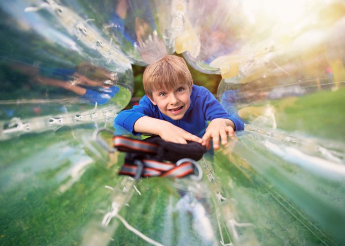 zorbing for kids