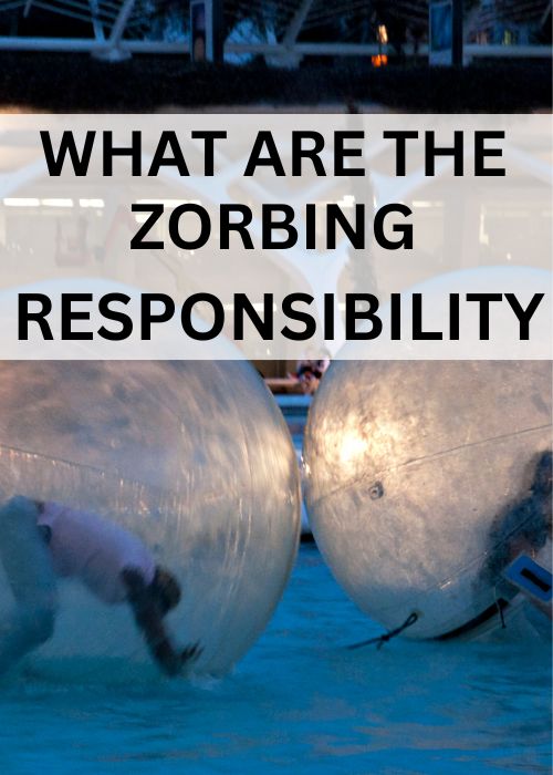 zorbing responsibility